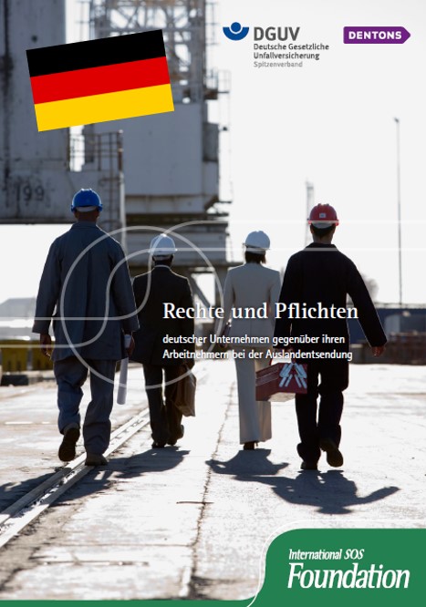 Fürsorgepflicht: Abbild der Broschüre 'Rechte und Pflichte deutscher Unternehmen gegenüber ihren Mitarbeitern'